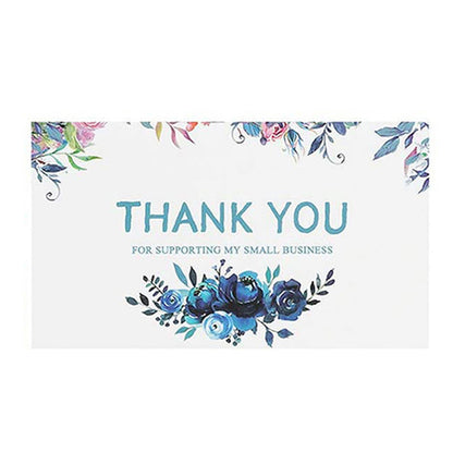 English Holiday Thank You Simple And DIY Creative Greeting Card