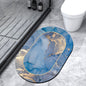The Diatom Mud Cushion Is Water-absorbing Quick-drying Non-slip Machine Washable