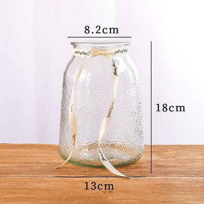 Simple Ice Seal Glass Gradient Color Vase