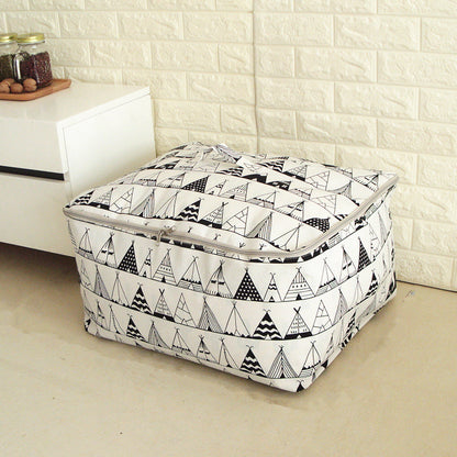 Portable clothes storage box
