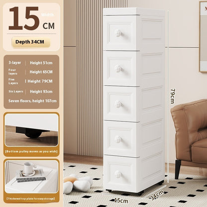 Plastic Multi-layer Drawer Storage Cabinet