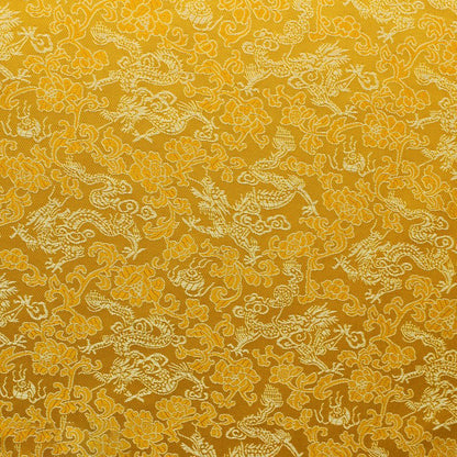 Multicolor Chinese Dragon Pattern Jacquard