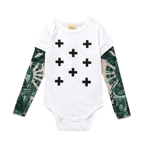 Baby cotton romper