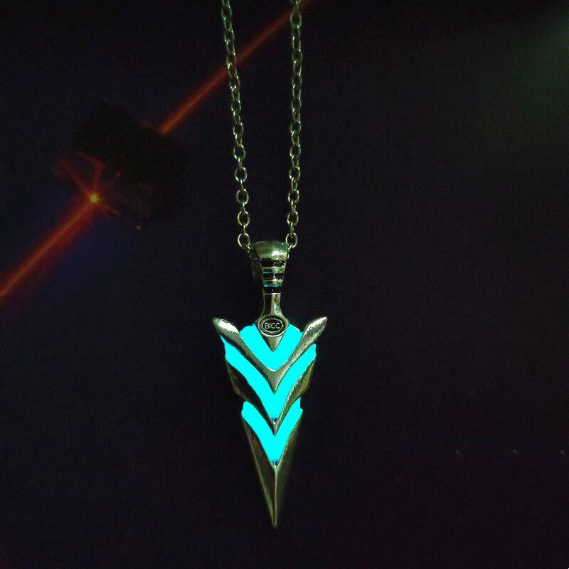 Retro Film And Television Peripheral Sword Luminous Necklace