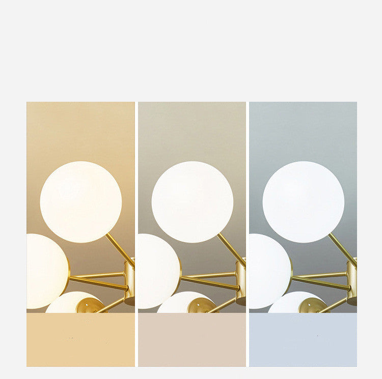 Modern Simple Bedroom Net Red Lighting