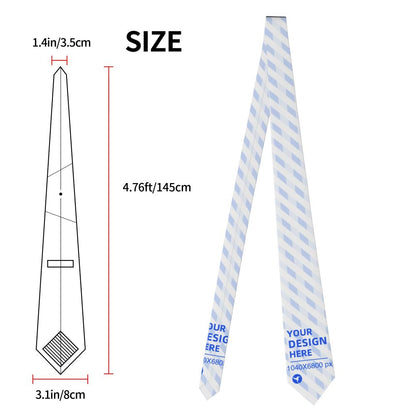 Men's Silk Tie With Good Drape And Not Easy To Deform