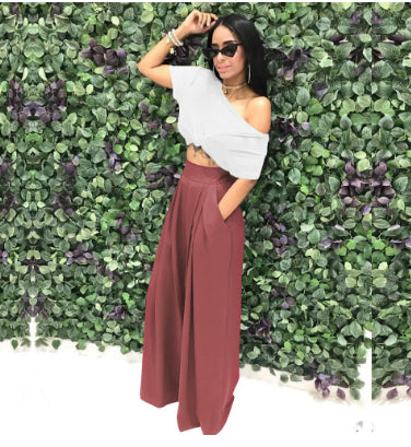 Fashion Personality Flared Trousers Wide-leg Casual Wide-leg Pants