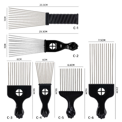 Large Back Plastic Lead Comb