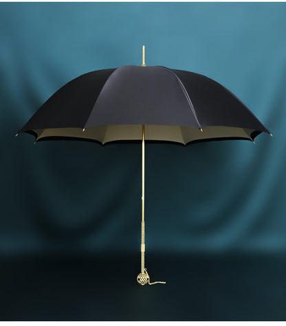 Linglong Ball Solid Color Design Art Craft Umbrella