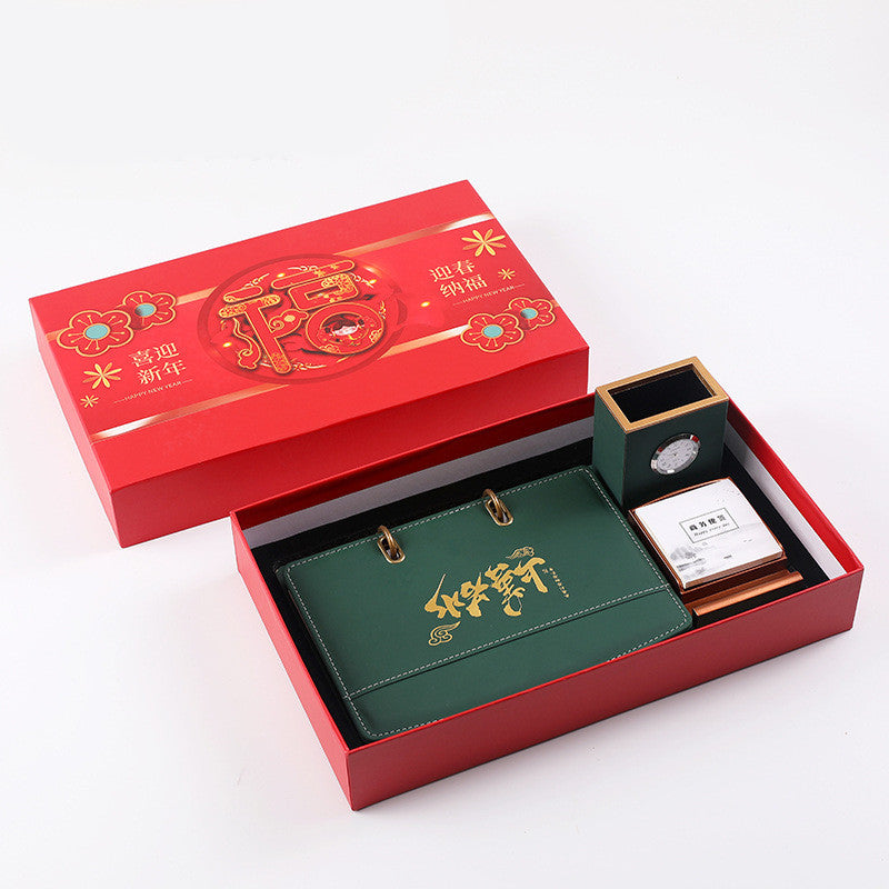 Rabbit Year Calendar Wooden Table