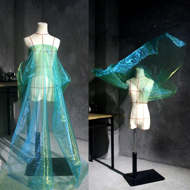 Dishun Organza Wedding Dress Clothing Fabric