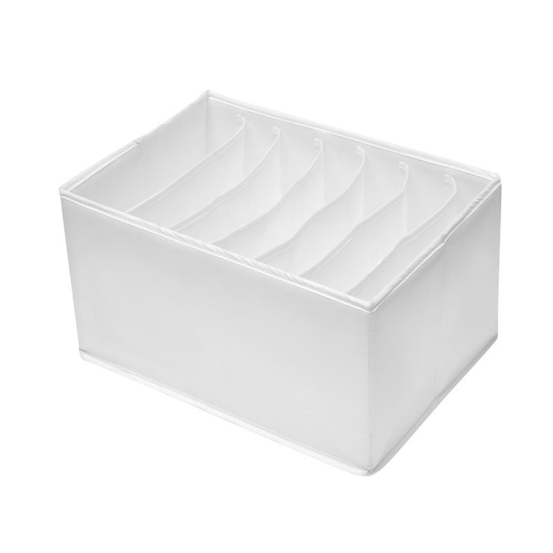 Hot Washable Underwear Storage Box With Foldable Divider