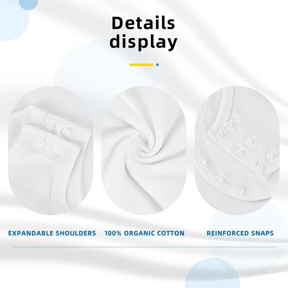 Create Your Own Soft And Skin-friendly Baby Cotton Sleeveless Romper