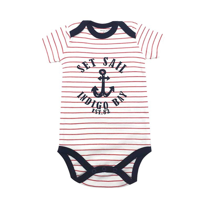 New Cotton Baby Short-sleeved One-piece Home Service