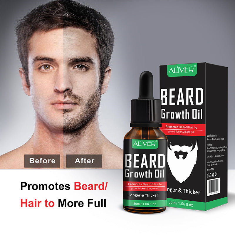 Beard growth essential oil
