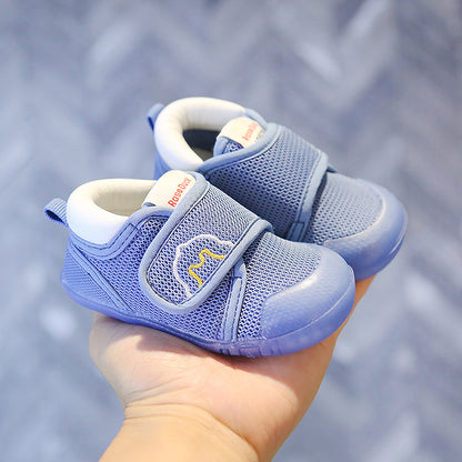 Breathable Mesh Baby Walking Shoes with Soft Soles