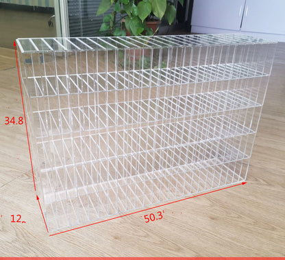 Fashion Acrylic Marker Pen Storage Rack Large Capacity