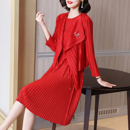 New Fashionable Wedding Dress Slim Slim Two Sets