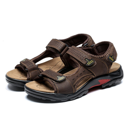 Casual summer sandals men's shoes plus size