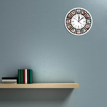 Fashion Simple Personalized Color Photo Clock