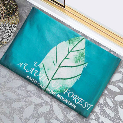 Diatomite soft foot pad absorbent quick drying antiskid bathroom mat