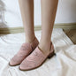 European and American hollow low heel women shoes - FLIPSTYLEZLLC