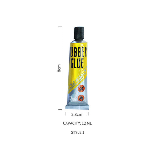 Bicycle and motorcycle tire repair glue