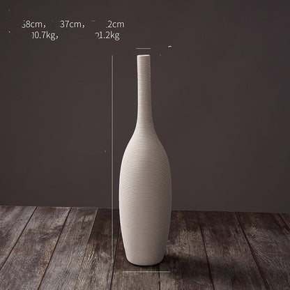 European-style Ceramic Dried Flower Vase Restaurant Table Decoration