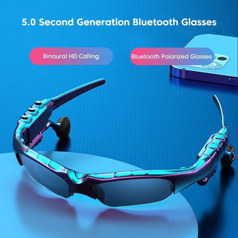 Women's Fashion Simple Music Bluetooth Headset Glasses - FLIPSTYLEZLLC