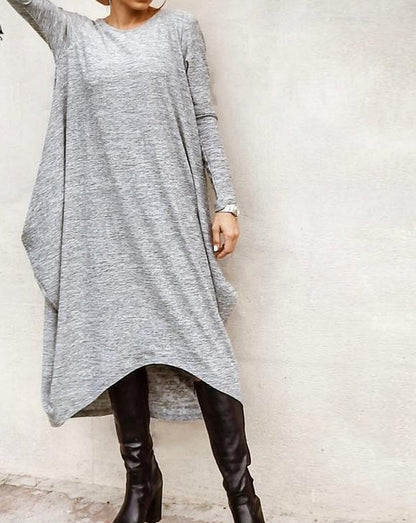 Women's Irregular Loose Plus Size Dress