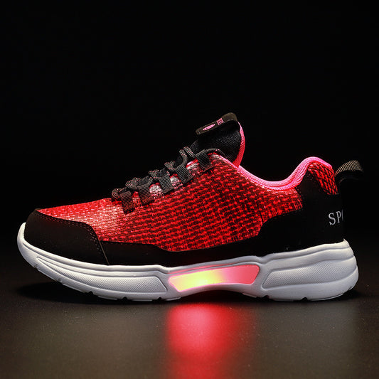 LED Colorful Luminous Casual Couple Shoes