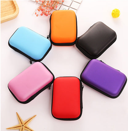 Mobile Phone Data Cable Headset Bag Bluetooth Storage Box EVA