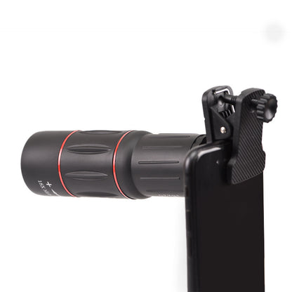 Compatible with Apple, 18X Telescope Zoom Mobile Phone Lens for iPhone Samsung Smartphones universal clip Telefon Camera Lens with tripod