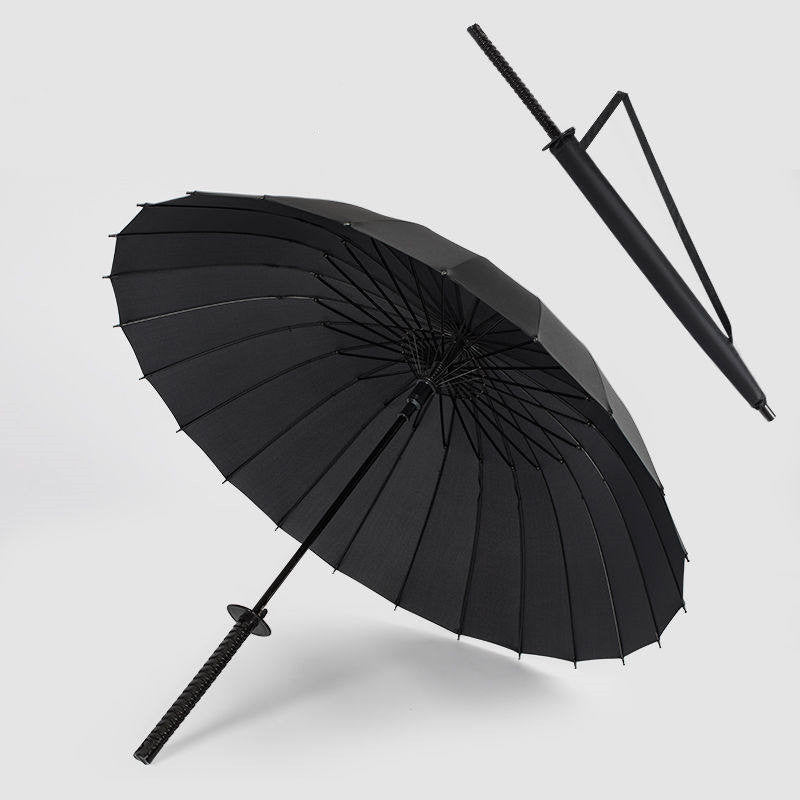 Creative Straight Blade Umbrella Sword Umbrella Simple Student