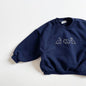 New Dinosaur Cartoon Embroidered Long Sleeve Sweater