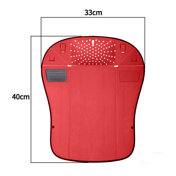 Vegetable Washing, Draining And Grinding Integrated Cutting Board