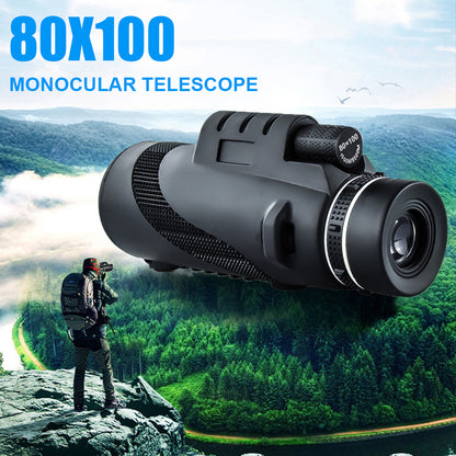 Monoculars High-power HD Outdoor Portable Telescope Low-light Night Vision Goggles