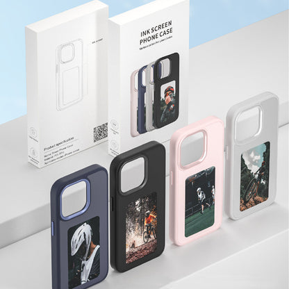 Four-color Display Screen Phone Case Screen Pattern Ai Ink Bottle Protective Cover