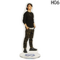 1pc Hot Sale Fashion Got- 7 Peripheral Products Acrylic Standing Card Stationery Set