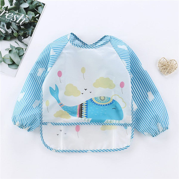 Catch The Rice Pocket Baby Top Up Children's Coat Bib