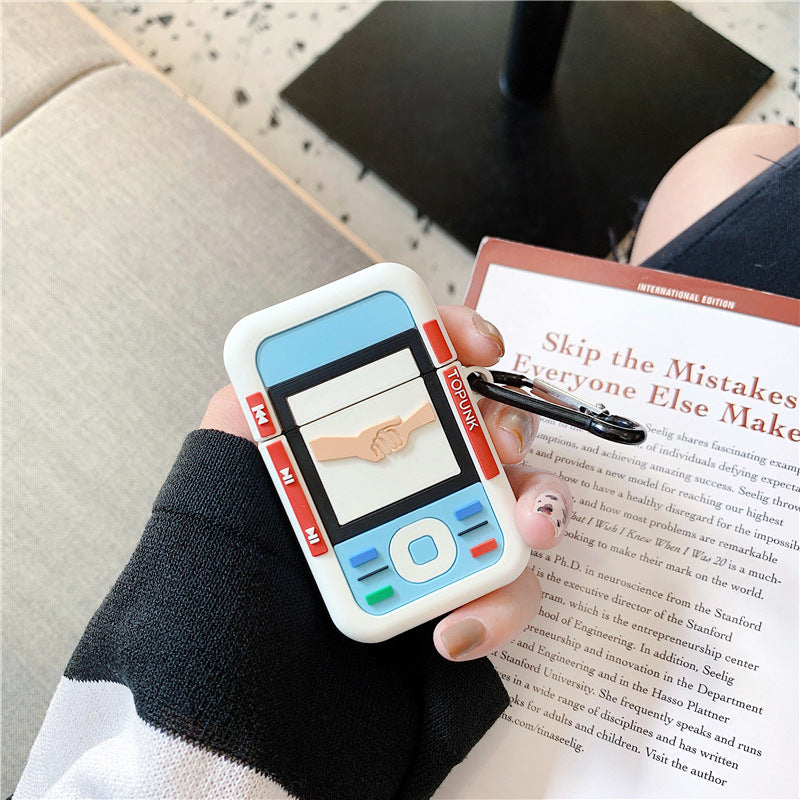 Cartoon headset case wireless bluetooth silicone case