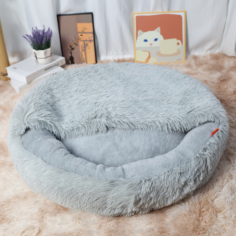 Round Nest Plush Cute Warm Winter