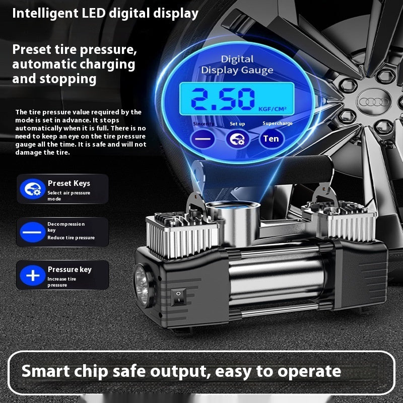 High-power Multifunctional Portable For Car Inflatable Car