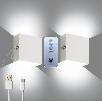 Wiring Free Rechargeable Wall Lamp USB Rechargeable Wall Lamp