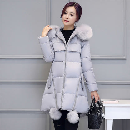 Loose plus size thin cotton coat