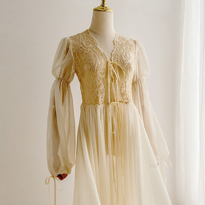 Wedding Robe Heavy Industry Luxury Noble Elegant Fairy Elegant Dress