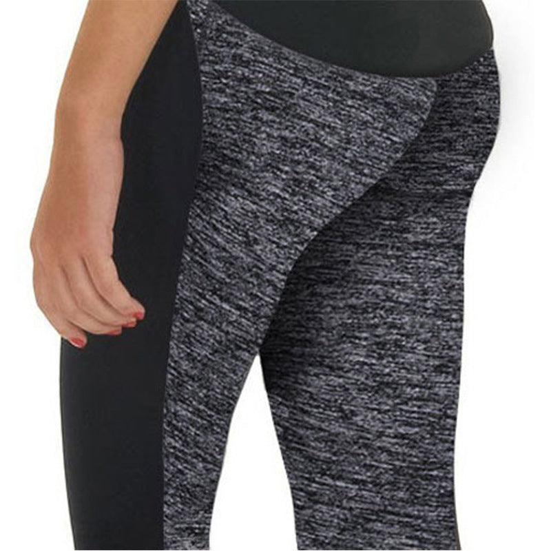 Multi panel hip lifting stretch plus size Leggings