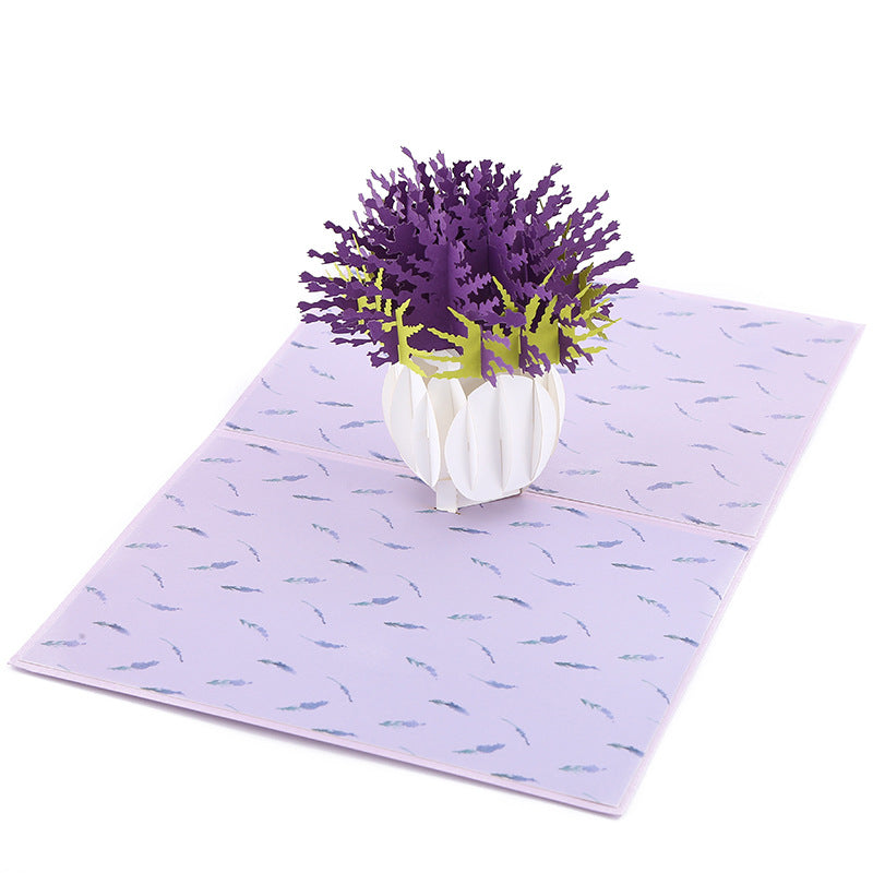3d Three-dimensional Greeting Card Mother's Day Creative Fold
