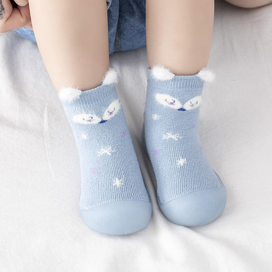 Baby Cartoon Floor Shoes Socks Indoor Soft Bottom Non-slip Toddler Shoes