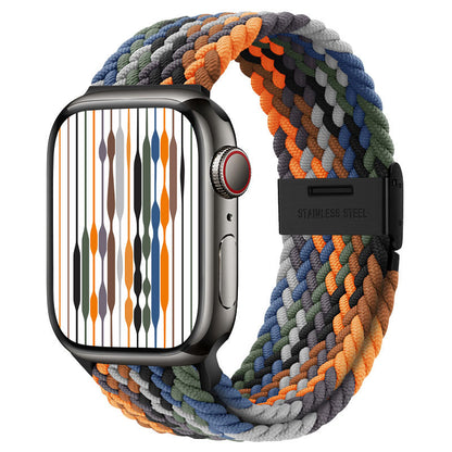 Creative Nylon Loop Elastic Woven Watch Strap